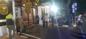 Menjelang Pilkada DKI Jakarta 2024 Patroli Tiga Pilar Menteng Kontrol Kantor KPU Pusat RI