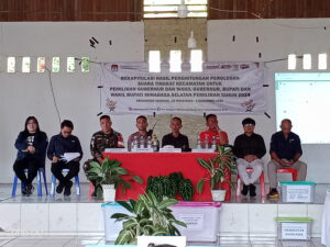 PPK Tareran Gelar Rapat Pleno Rekapitulasi Hasil Perhitungan Suara PILKADA 2024