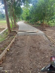 Proyek Jalan Usaha Tani (JUT) DI Desa Panambangan Tidak Sesuai Spek