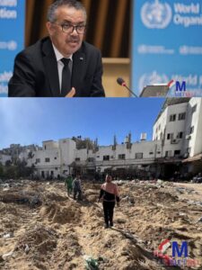 WHO Kecam Serangan Brutal Israel terhadap Rumah Sakit di Gaza