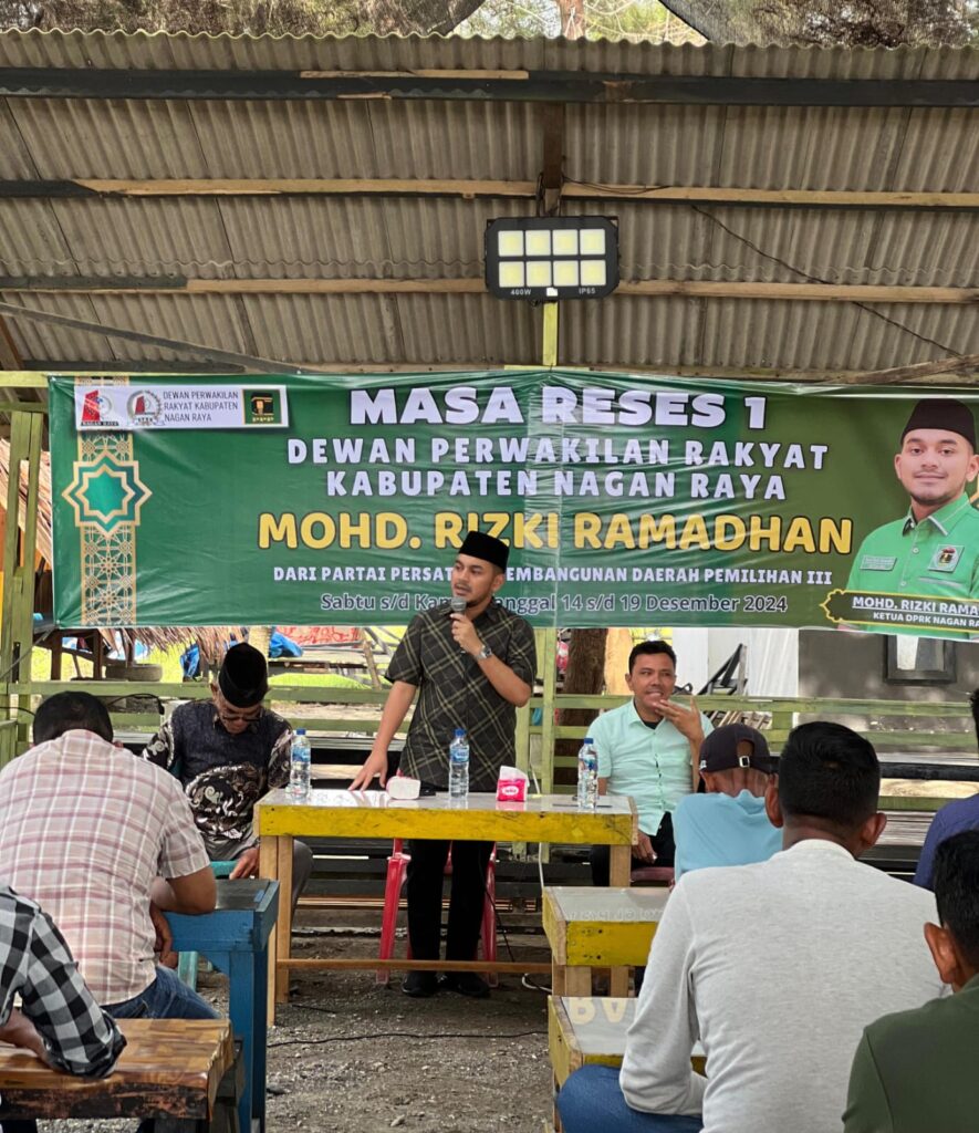 Reses ke I, Ketua DPRK Nagan Raya Serap Aspirasi Masyarakat di Dapil III