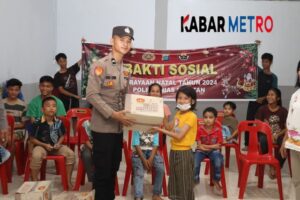 Polres Nias Selatan Rayakan Natal dengan Gelar Bakti Sosial di Panti Asuhan