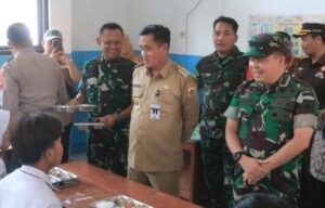 Dukung Program Pemerintah, Bupati dan Danrem Wijayakusuma Launching Dapur sehat