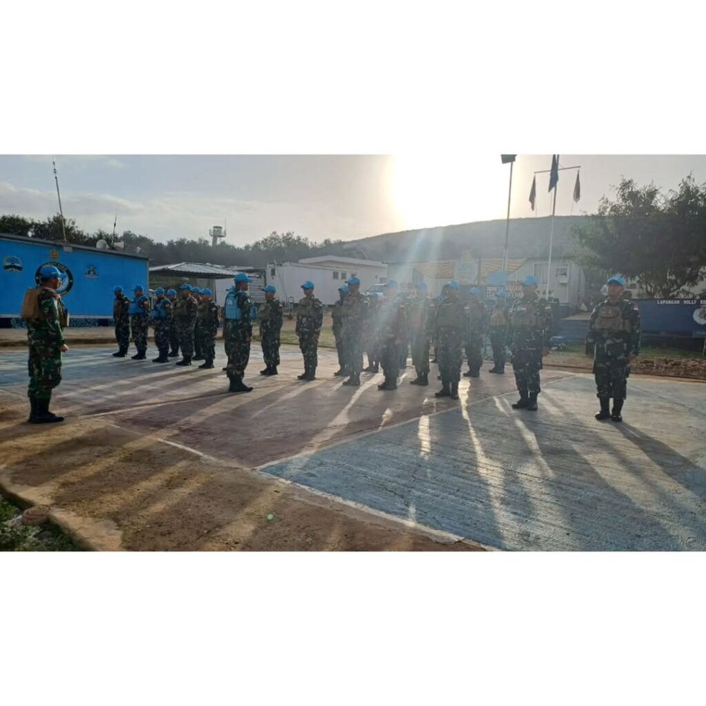 Lagu Kebangsaan Indonesia Raya Berkumandang di Tanah Lebanon: Semangat Nasionalisme Prajurit Indobatt XXIII-R/UNIFIL