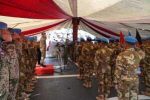 Dansatgas Indobatt XXIII-R/UNIFIL Hadiri Acara Pemberian Penghargaan MTF