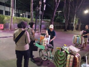 Patroli Gabungan Polsek Menteng Himbauan Kamtibmas Di Jalan Mh Thamrin