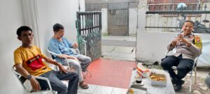 Bhabinkamtibmas Kelurahan Kebon Kosong Melaksanakan Kegiatan Patroli dan Sambang Dialogis