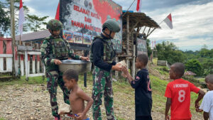 Satgas Yonif 501 Kostrad Gelar “Minggu Berbagi” dan Komsos Bersama Masyarakat Kabupaten Maybrat