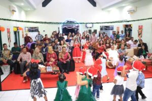 Yonif 412 Kostrad Rayakan Natal dengan Semangat Kebersamaan
