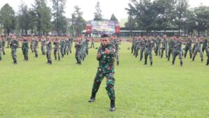 Latihan Beladiri Taktis, Prajurit Yonarmed 9 Kostrad Asah Kemampuan Tempur