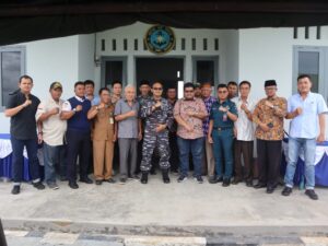 Danlanal Dabo Singkep Pimpin Acara Syukuran Serta Peresmian Gedung Posbinpotmar Dabo