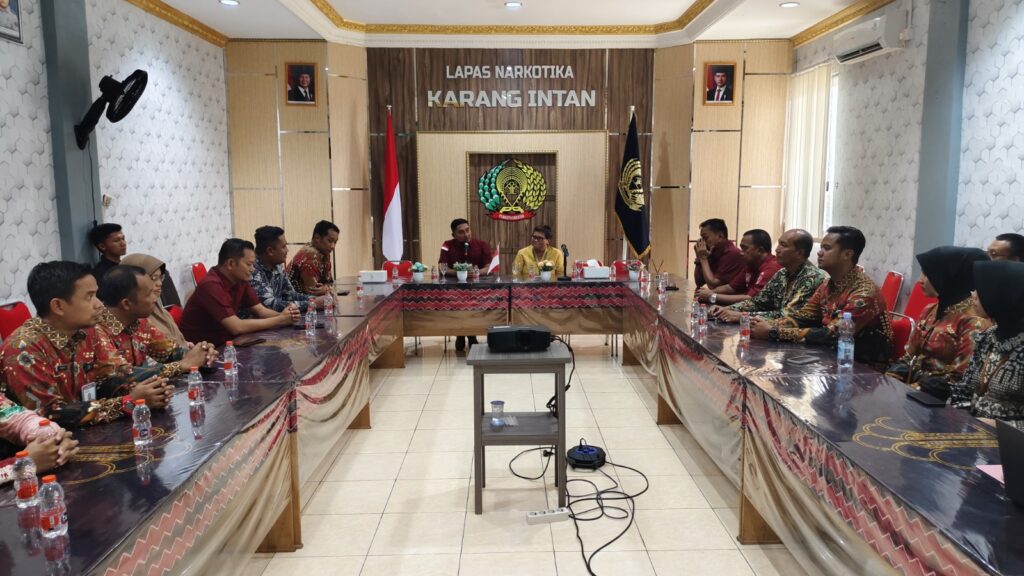 Lapas Narkotika Karamg Intan Terima Kunjungan Kerja Plt Kakanwil Ditjenpas Kalimantan Selatan