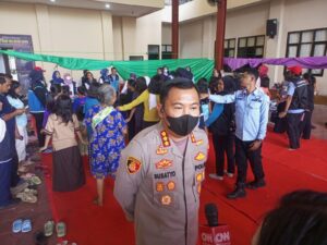 Polres Metro Jakarta Pusat Gelar Trauma Healing Untuk Korban Kebakaran Kebon Kosong