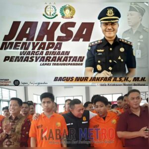 Kejari Belitung Kunjungi Lapas Kelas II Tanjung Pandan dalam Program “Jaksa Menyapa”