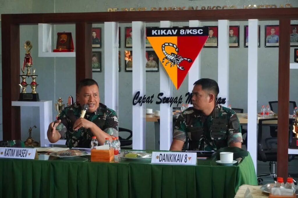 Tim Wasev Sopsad Evaluasi Alutsista Kikav 8 Kostrad