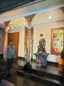 Bhabinkamtibmas Kebon Sirih Sambang Wilayah Vihara Manggala Vinakaya Ganesha Temple Menteng