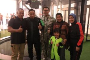 Silaturahmi Mayjen TNI (Purn) Djoko Susilo Utomo, Menembak, Indoor Skydiving dan Pesan Inspiratif untuk Perwira Muda