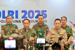 Komandan Lantamal I Hadiri Rapim TNI–Polri Tahun 2025