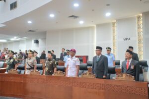 Aspotmar Danlantamal I Hadiri Pelantikan Ketua DPRD Sumut Periode 2024-2029