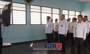 Sambut Tahun Anggaran Baru, ASN Rutan Pemalang Ikuti Apel Bersama Empat Kementerian