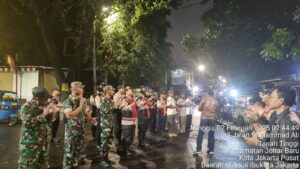 Kanit Reskrim Polsek Johar Baru, Pimpin Apel Persiapan Pelaksanaan Patroli Cipta Kondisi Tiga Pilar