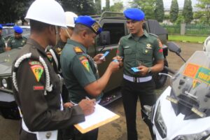 Denpom Divif 2 Kostrad Gelar Apel Pemeriksaan untuk Tegakkan Disiplin