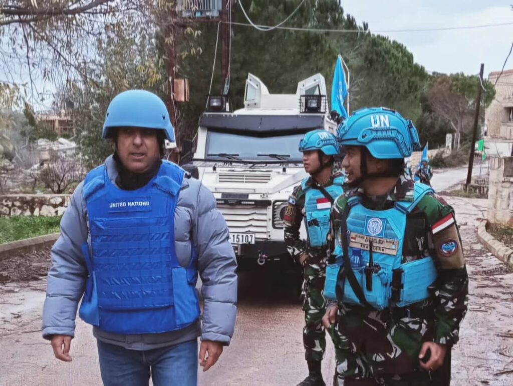 Satgas Indobatt XXIII-R Gelar Foot Patrol di Lebanon Selatan, Jaga Stabilitas dan Keamanan