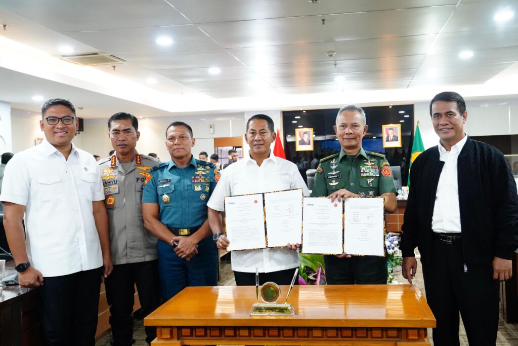 Teken PKS dengan Bulog, TNI Dukung Stabilitas Pangan Nasional