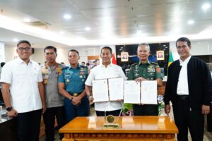 Teken PKS dengan Bulog, TNI Dukung Stabilitas Pangan Nasional