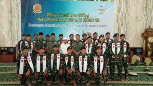Divif 1 Kostrad Peringati Isra’ Mi’raj 1446H, Membangun Mentalitas Tangguh Menghadapi Percepatan Zaman