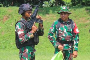 Pertajam Kemampuan dan Insting Prajurit. Yonarmed 1 Kostrad Laksanakan Lomba Menembak Senapan