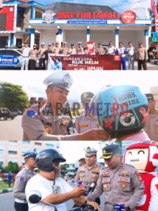 Satlantas Polres Belitung Gelar Operasi Keselamatan Menumbing 2025, Edukasi Masyarakat dengan Cara Unik
