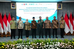 Panglima TNI Teken MoU Dengan Kementerian Desa dan Pembangunan Daerah Tertinggal dan Badan Gizi Nasional