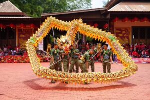 Kasdivif 2 Kostrad Hadiri Festival Cap Go Meh 2025, Perkuat Persatuan dalam Keberagaman