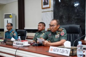 Pangdivif 3 Kostrad Ikuti Taklimat Awal Audit Kinerja dan Audit Ketaatan Itjen TNI TA 2025