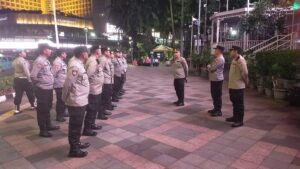 Apel Malam Rayonisasi Polsek Metro Menteng Dan Polsek Metro Tanah Abang Untuk Antisipasi Gangguan Kamtibmas
