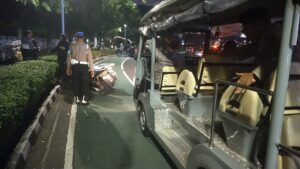 Patroli Cipta Kondisi Menteng Antisipasi Kerawanan Malam Hari Di Kawasan Bundaran HI