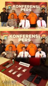 SAT RESNARKOBA POLRES BELITUNG BERHASIL MENGUNGKAP DUA KASUS BESAR PEREDARAN NARKOTIKA JENIS SABU 