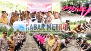 Polres Belitung Resmikan Program Pekarangan Pangan Lestari Secara Nasional