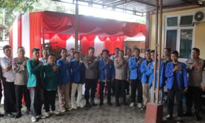 Mahasiswa Dukung Polres Pemalang Sukseskan Program Pekarangan Pangan Lestari