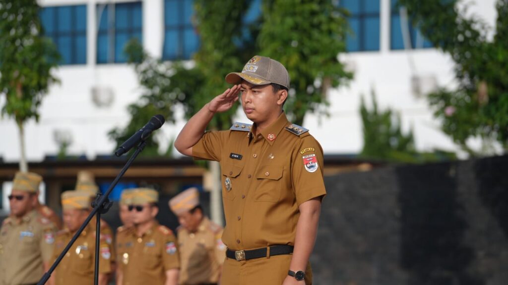 Pimpin Apel Perdana Paska Dilantik, Wakil Bupati Mesuji Beri Ultimatum Para Pejabat
