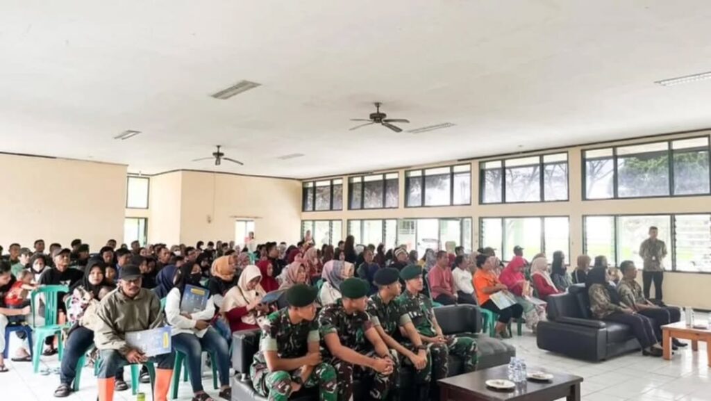 Yonzipur 9 Kostrad Gelar Pembuatan Akta Kelahiran Gratis dalam Rangka HUT Ke-64 Kostrad