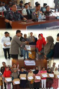 Polres Belitung Gelar Bhakti Sosial Sambut Ramadhan, Gandeng Mahasiswa dan OKP