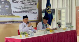 Kalapas Narkotika Karang Intan Sambut Baik Kunjungan Kakanwil Ditjenpas Kalsel