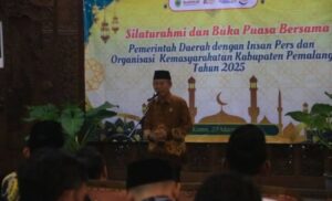 Pemkab Pemalang Gelar Silaturahmi Dengan Insan Pers , Bupati: Peran Media Sangat Penting Untuk Memberikan Informasi Kepada Masyarakat
