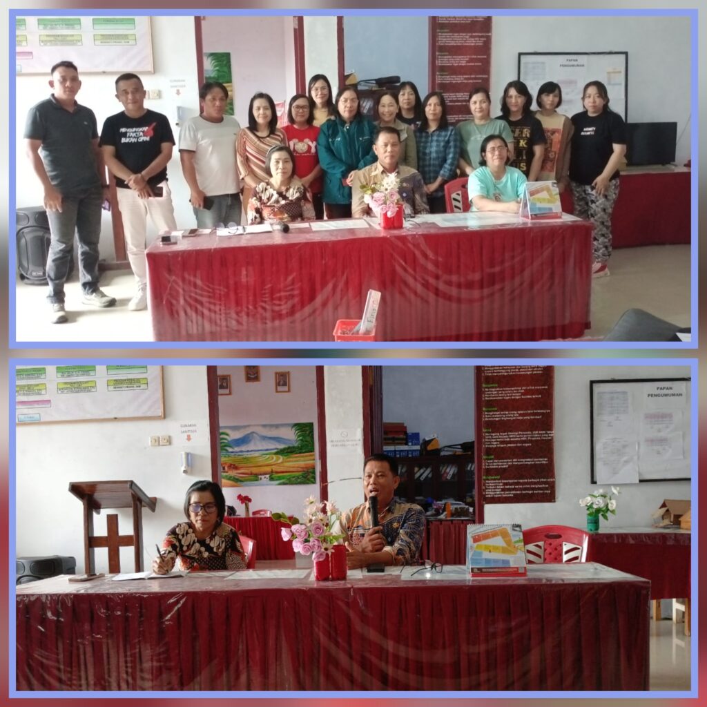 Kepala Cabang Dinas Minsel-Mitra Arie Toloh Pantau Kesiapan Pelaksanaan Ujian Sekolah