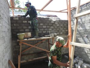 Progres Sasaran Fisik TMMD Ke-123 Kodim 1510/Sula Capai Hasil Signifikan
