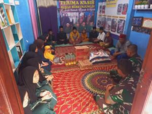 Denma Divif 1 Kostrad Gelar Bakti Sosial di Yayasan Rumah Amanah Al-Hijrah Yatim dan Dhuafa