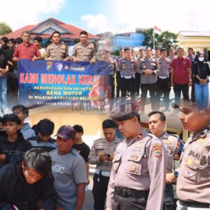 Kapolres Belitung Beri Peringatan kepada Pengendara Terkait Balap Liar