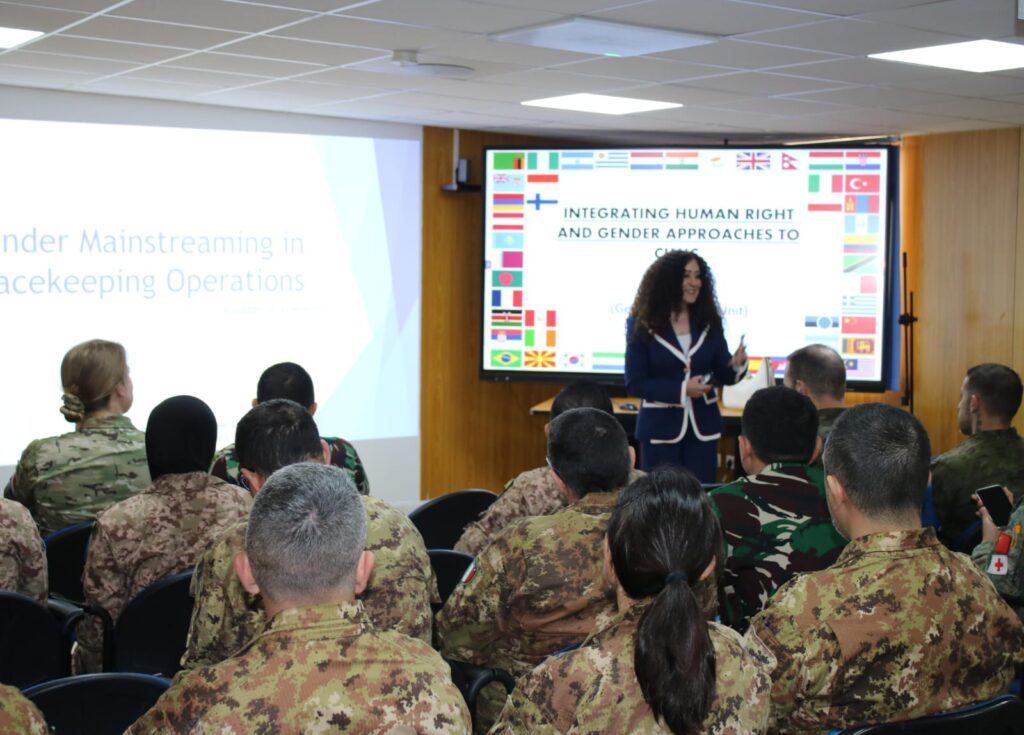 Staf CIMIC Indobatt XXII-R Ikuti Civil Military Coordination Induction Training,